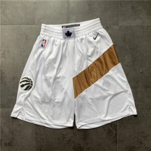 68615ec30c8b9_1 Toronto Raptors White Shorts