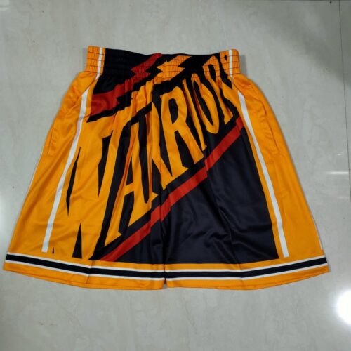 68615ec845145_1 Golden State Warriors Black Shorts