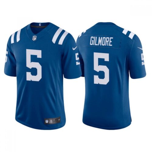 68615ecaea78f_1 Men's Indianapolis Colts #5 Stephon Gilmore Blue Stitched Football Jersey