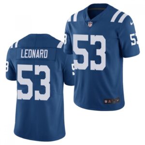 68615ed2ed5ea_1 Youth Indianapolis Colts #53 Darius Leonard Royal Blue Vapor Untouchable Limited Stitched NFL Jersey
