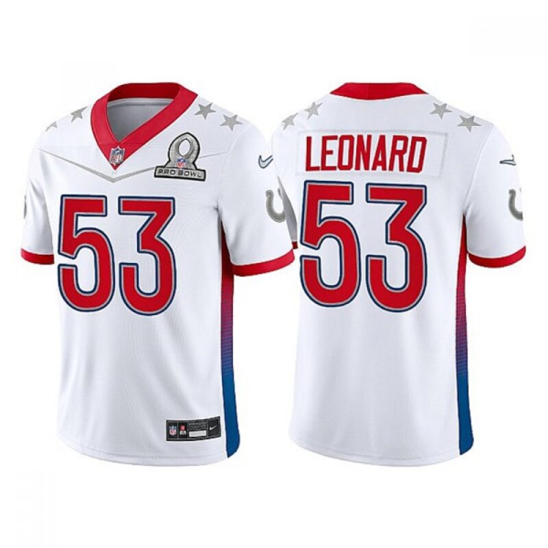 68615ed7a8c4a_1 Men's Indianapolis Colts #53 Darius Leonard 2022 White AFC Pro Bowl Stitched Jersey