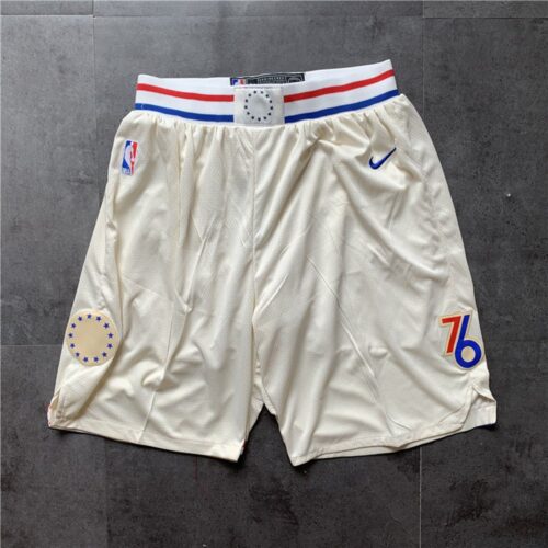 68615ed7f2928_1 Philadelphia 76ers White Shorts