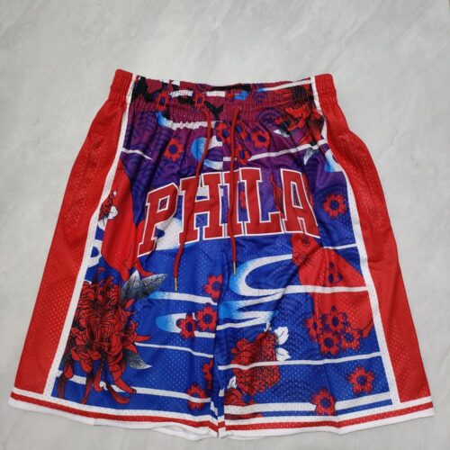 68615ef135d4c_1 Philadelphia 76ers Blue Shorts