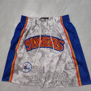 68615ef8dbcb5_1 Philadelphia 76ers Gray Shorts