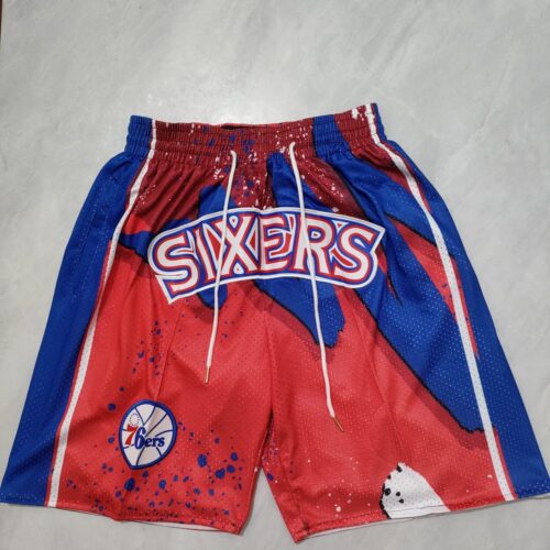 68615efdc9304_1 Philadelphia 76ers Red Shorts