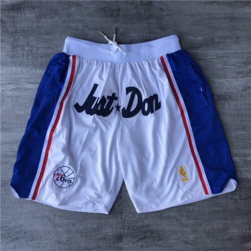 68615f02e7f4c_1 Philadelphia 76ers White Shorts