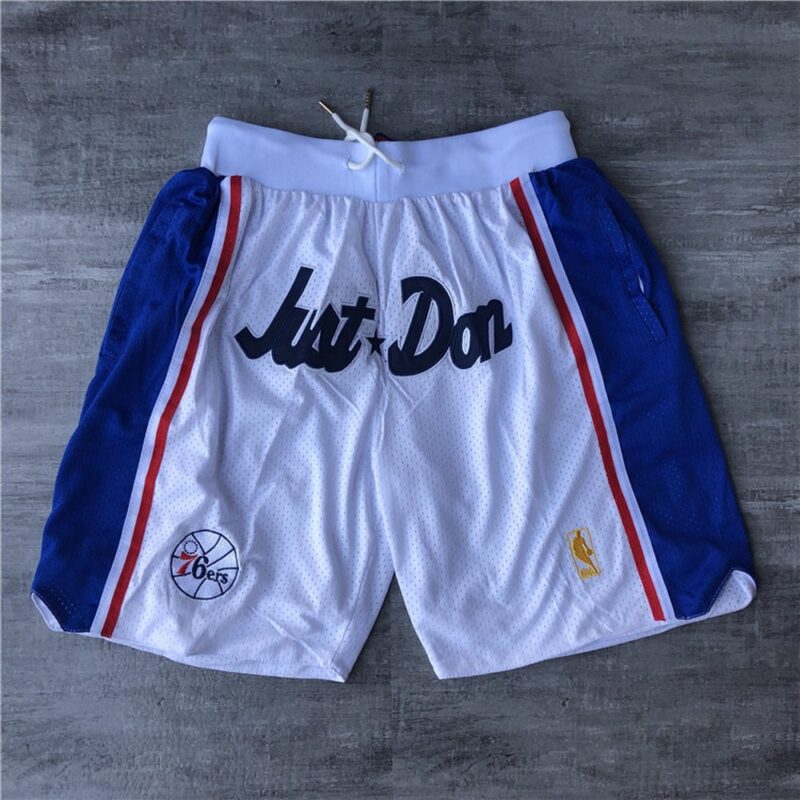 68615f02e7f4c_1 Philadelphia 76ers White Shorts