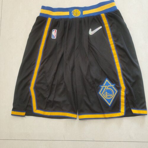 68615f0544556_1 Golden State Warriors Black Shorts