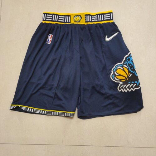 68615f0cdd44a_1 Memphis Grizzlies Blue Shorts