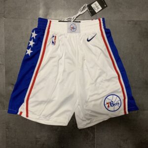 68615f11d3957_1 Philadelphia 76ers White Shorts