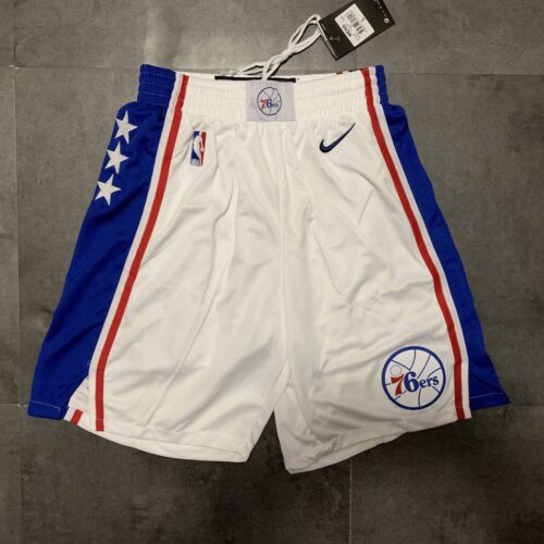 68615f11d3957_1 Philadelphia 76ers White Shorts