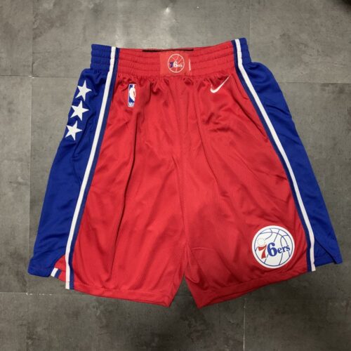 68615f14709e8_1 Philadelphia 76ers Red Shorts
