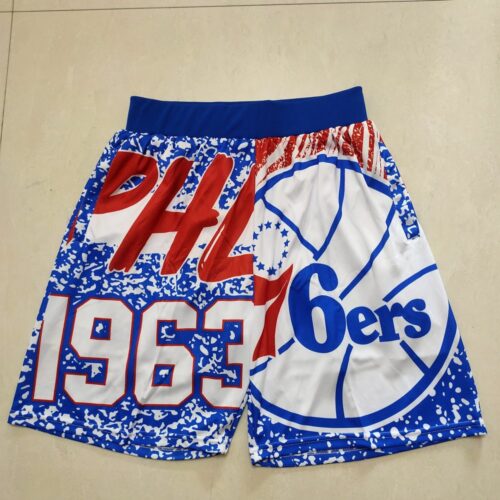 68615f16dcbd5_1 Philadelphia 76ers Blue Shorts