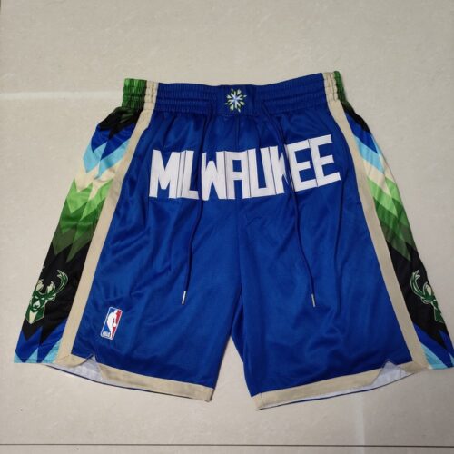 68615f356e9bb_1 Milwaukee Bucks Blue Shorts