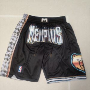 68615f42740df_1 Memphis Grizzlies Black Shorts