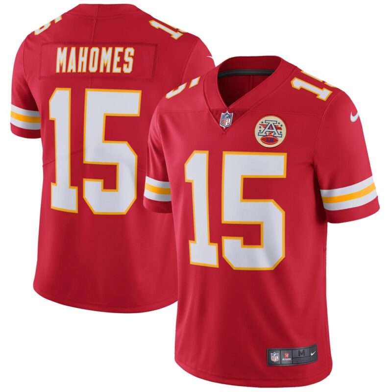 68615f440e388_1 Youth Kansas City Chiefs #15 Patrick Mahomes Red Vapor Untouchable Limited Stitched NFL Jersey