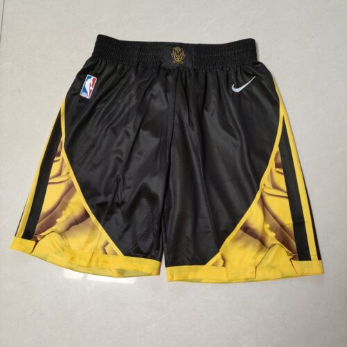 68615f545ae64_1 Golden State Warriors Black Shorts