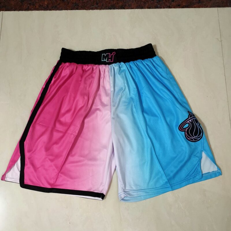 68615f5bbd3cd_1 Miami Heat Blue Shorts