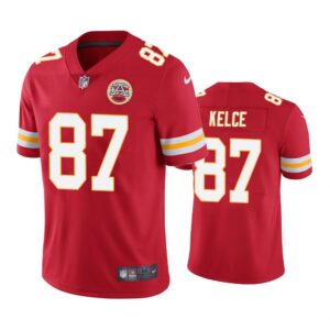 68615f7fecbd2_1 Youth Kansas City Chiefs #87 Travis Kelce Red Vapor Untouchable Limited Stitched NFL Jersey