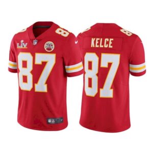 68615f94c77a7_1 Men's Kansas City Chiefs #87 Travis Kelce Red 2021 Super Bowl LV Stitched NFL Jersey