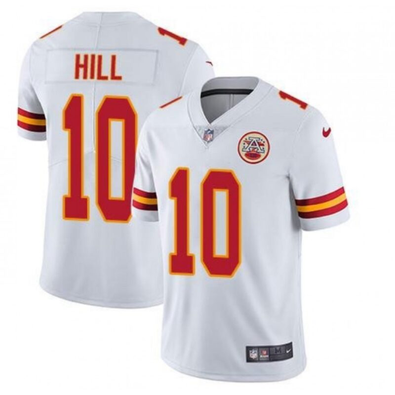68615fa40ca1b_1 Youth Kansas City Chiefs #10 Tyreek Hill White Vapor Untouchable Limited Stitched NFL Jersey