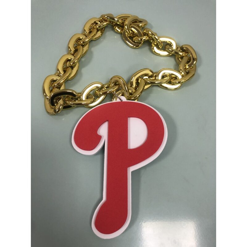 68615fa687cf7_1 Philadelphia Phillies Chain Necklaces