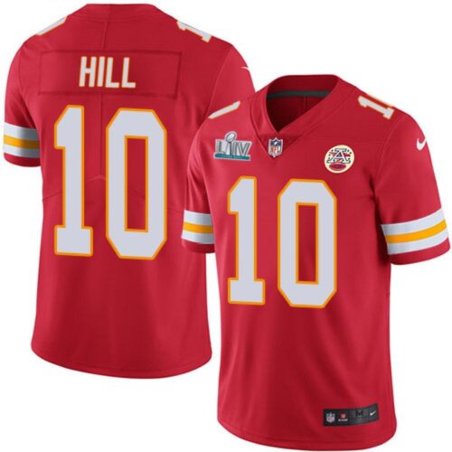 68615fadef602_1 Men's Kansas City Chiefs #10 Tyreek Hill Super Bowl LIV Red Vapor Untouchable Limited Stitched NFL Jersey
