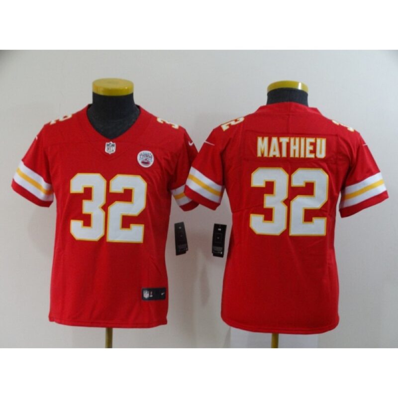 68615fbd1620c_1 Youth Kansas City Chiefs #32 Tyrann Mathieu Red Vapor Untouchable Limited Stitched NFL Jersey