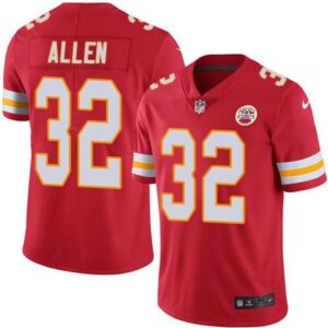 68615fd71fd44_1 Chiefs #32 Marcus Allen Red Men's Stitched NFL Limited Rush Jersey