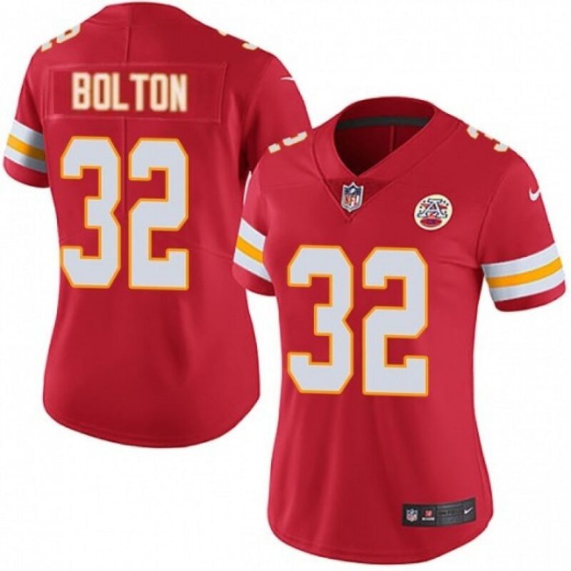 68615fe8c61cb_1 Women's Kansas City Chiefs #32 Nick Bolton Red Vapor Stitched Jersey(Run Small)