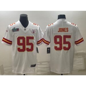 68615fee0488b_1 Men's Kansas City Chiefs #95 Chris Jones White Super Bowl LVII Patch Vapor Untouchable Limited Stitched Jersey