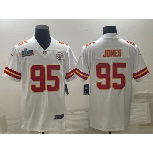 68615fee0488b_1 Men's Kansas City Chiefs #95 Chris Jones White Super Bowl LVII Patch Vapor Untouchable Limited Stitched Jersey