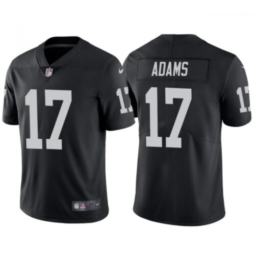6861600290562_1 Men's Las Vegas Raiders #17 Davante Adams Black Vapor Limited Stitched Jersey