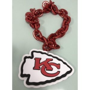 6861603171a74_1 Kansas City Chiefs Chain Necklaces