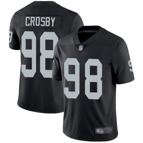 68616040e00bd_1 Youth Oakland Raiders #98 Maxx Crosby Black Vapor Untouchable Limited Stitched NFL Jersey