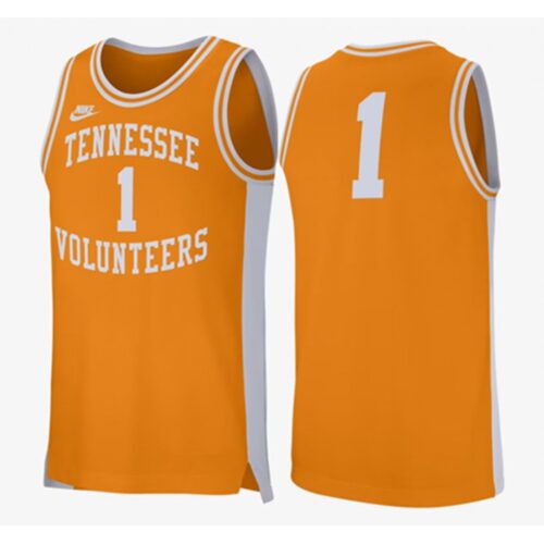 6861607fb0acb_1 Men's Tennessee Volunteers ACTIVE PLAYER Custom Orange Stitched Jersey