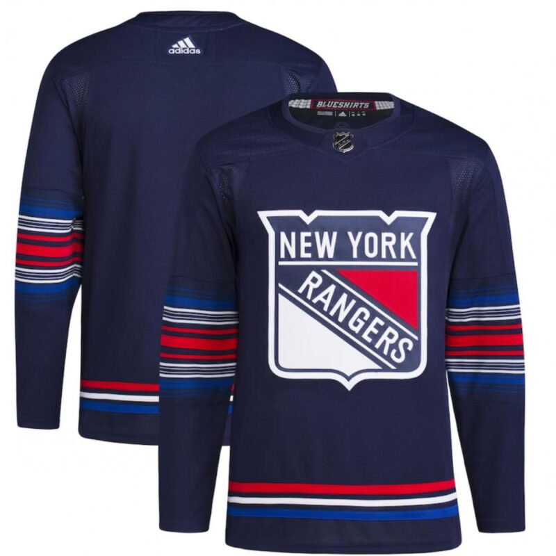 6861609656eb3_1 Men's New York Rangers Blank Navy Stitched Jersey