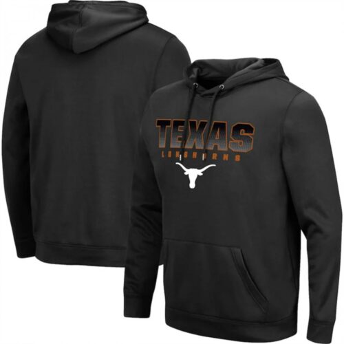 686160bfc350e_1 Men's Texas Longhorns Black Team Campus Pullover Hoodie