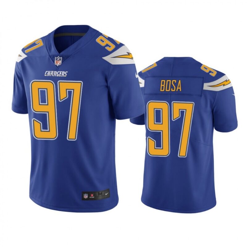 686160c5430a7_1 Youth Los Angeles Chargers #97 Joey Bosa New Royal Vapor Untouchable Limited Stitched Jersey