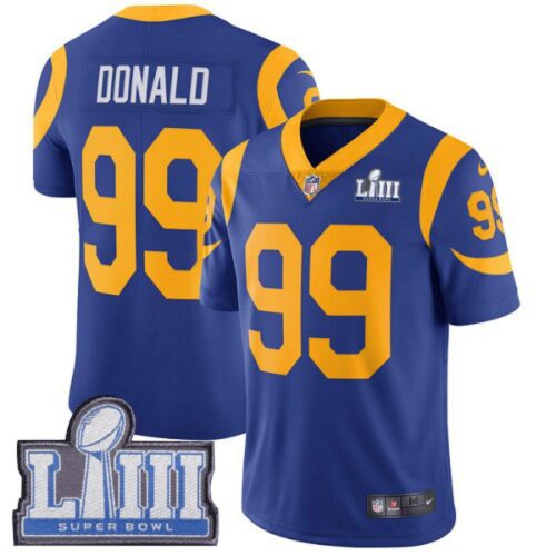 68616119d1f65_1 Men's Los Angeles Rams #99 Aaron Donald Royal Blue Super Bowl LIII Vapor Untouchable Limited Stitched NFL Jersey