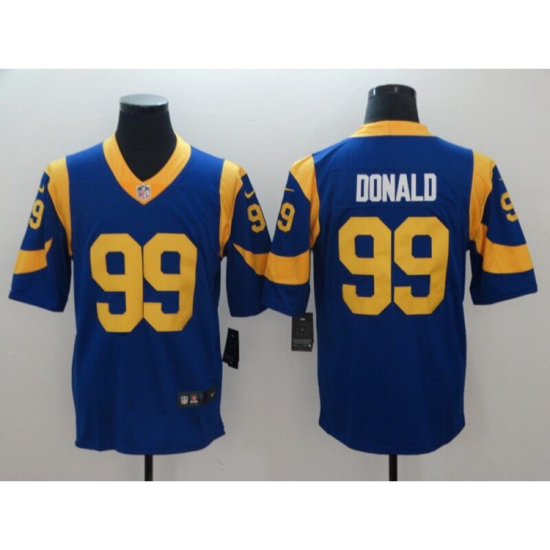 6861611c6d158_1 Men's Los Angeles Rams #99 Aaron Donald Royal Blue Vapor Untouchable Limited Stitched NFL Jersey
