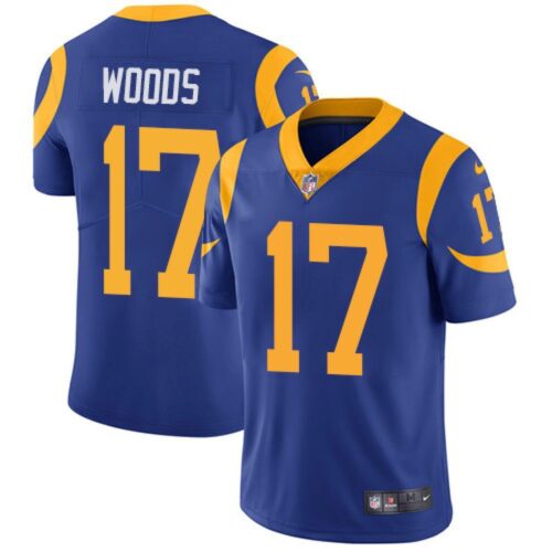 686161411d542_1 Men's Los Angeles Rams #17 Robert Woods Royal Blue Vapor Untouchable Limited Stitched NFL Jersey