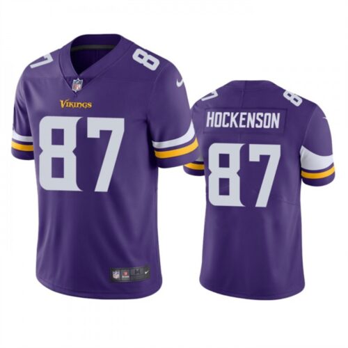 68616229eba4e_1 Men's Minnesota Vikings #87 T.J. Hockenson Purple Vapor Untouchable Stitched Jersey