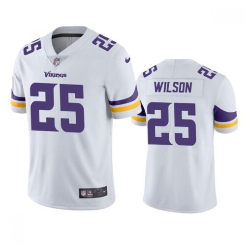 6861622c6d94f_1 Men's Minnesota Vikings #25 Albert Wilson White Vapor Untouchable Stitched Jersey