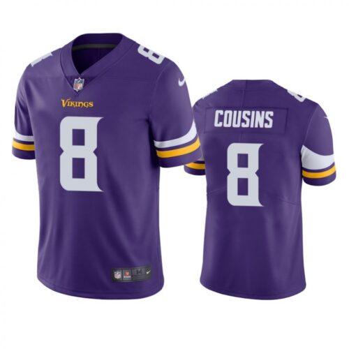 68616297708b9_1 Toddlers Minnesota Vikings #8 Kirk Cousins Purple Vapor Untouchable Limited Stitched Jersey