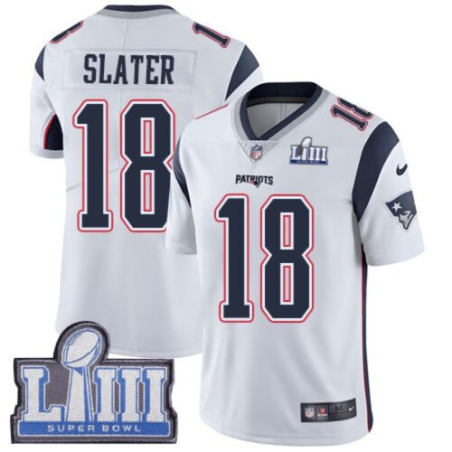 686162cf51d8a_1 Men's New England Patriots #18 Matt Slater White Super Bowl LIII Vapor Untouchable Limited Stitched NFL Jersey