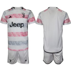 686162f8178dc_1 Men's Juventus FC Custom 2023/24 White/Pink Away Soccer Jersey Suit
