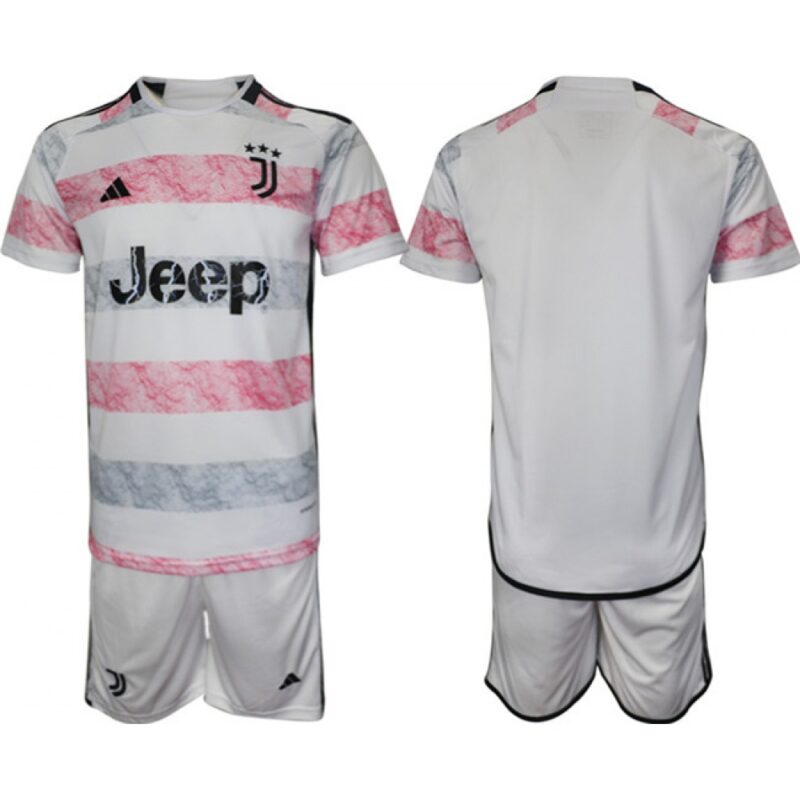 686162f8178dc_1 Men's Juventus FC Custom 2023/24 White/Pink Away Soccer Jersey Suit