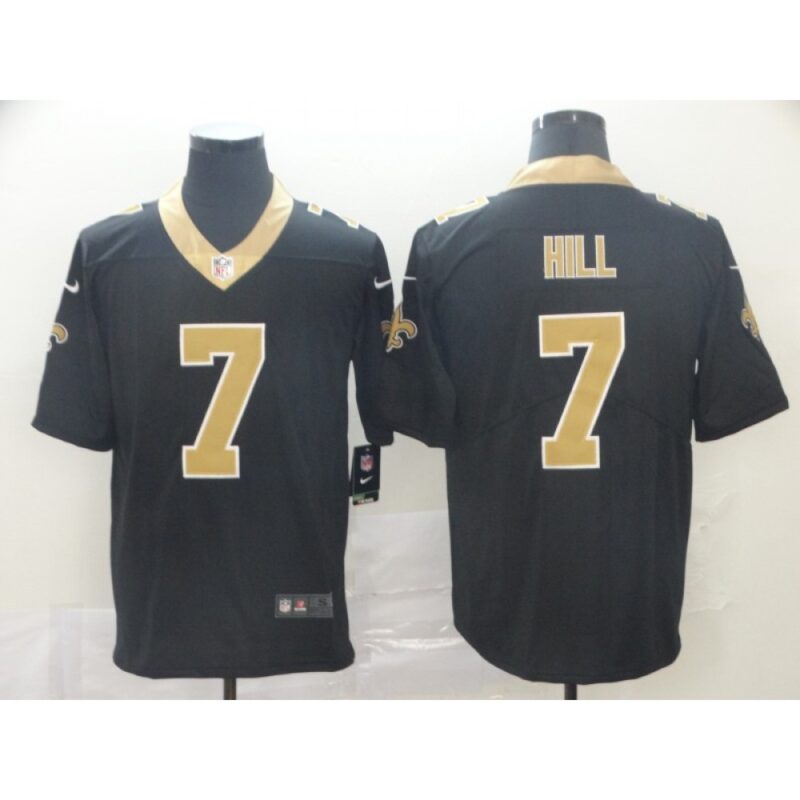 68616311eb75a_1 Men's New Orleans Saints #7 Taysom Hill Black Vapor Untouchable Limited Stitched NFL Jersey