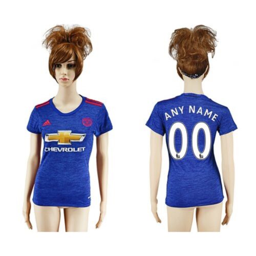 68616318dc7f6_1 Women's Manchester United Personalized Away Soccer Club Jersey